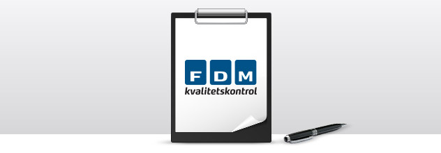SDS - FDM kvalitetskontrol