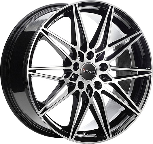 >Avus AC-MB5 Sort frontpoleret